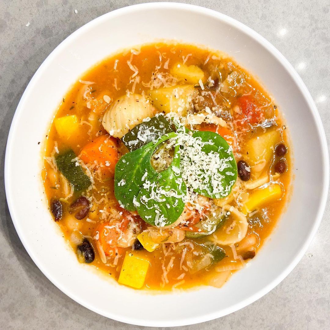 Minestrone Instant Pot Its fitting to have a bowl of