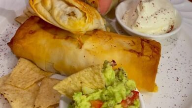 Fillo Burrito Parcels Packed full of flavour and wrapped with