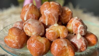 Glazed Krispy Kreme puffs copycat donut recipe you will love