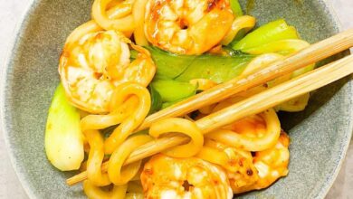 Shrimp Udon Stirfry Another quick meal ready in 15 minutes