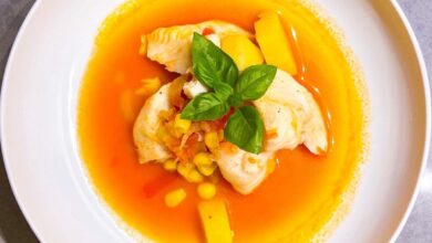 Tomato Fish Soup I rarely buy ingredients specifically for a
