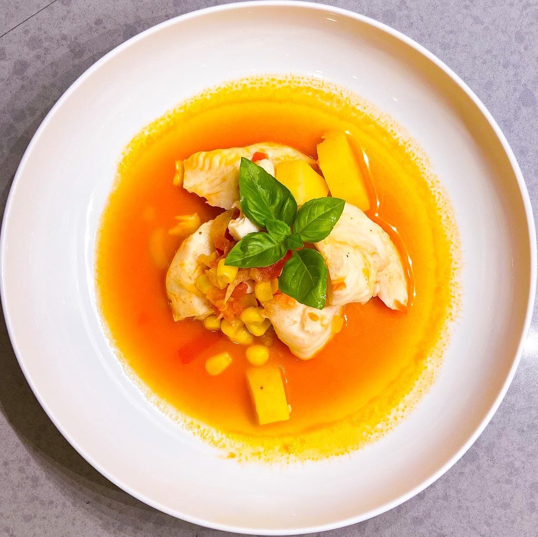 Tomato Fish Soup I rarely buy ingredients specifically for a