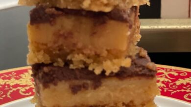 Caramel slice Hows your hump day Mine required copious amounts