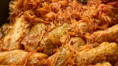 Romanian Sarmale stuffed fermented cabbage rolls Fermented cabbage rolls with