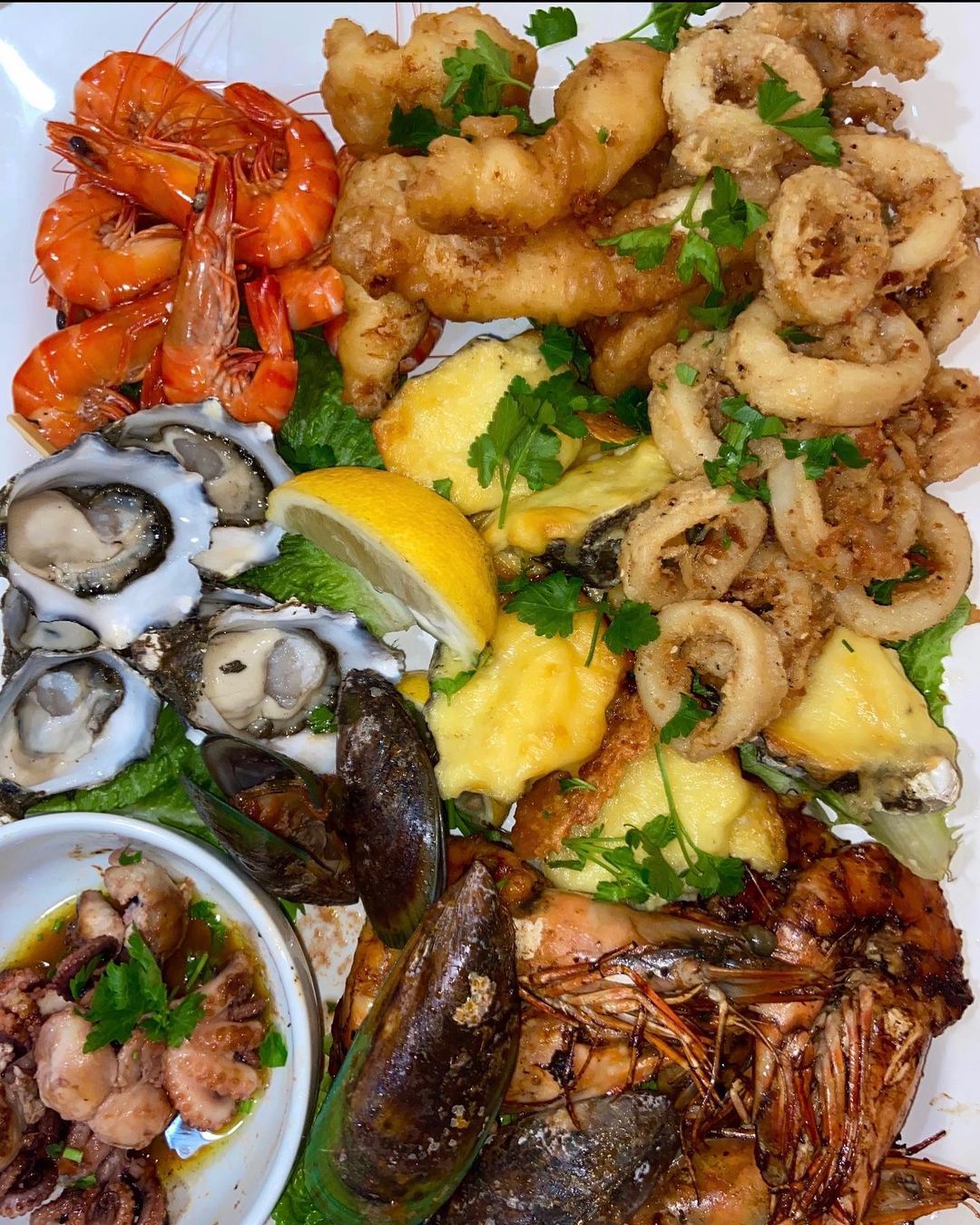 Loves a homemade Seafood Platter Happy Sunday