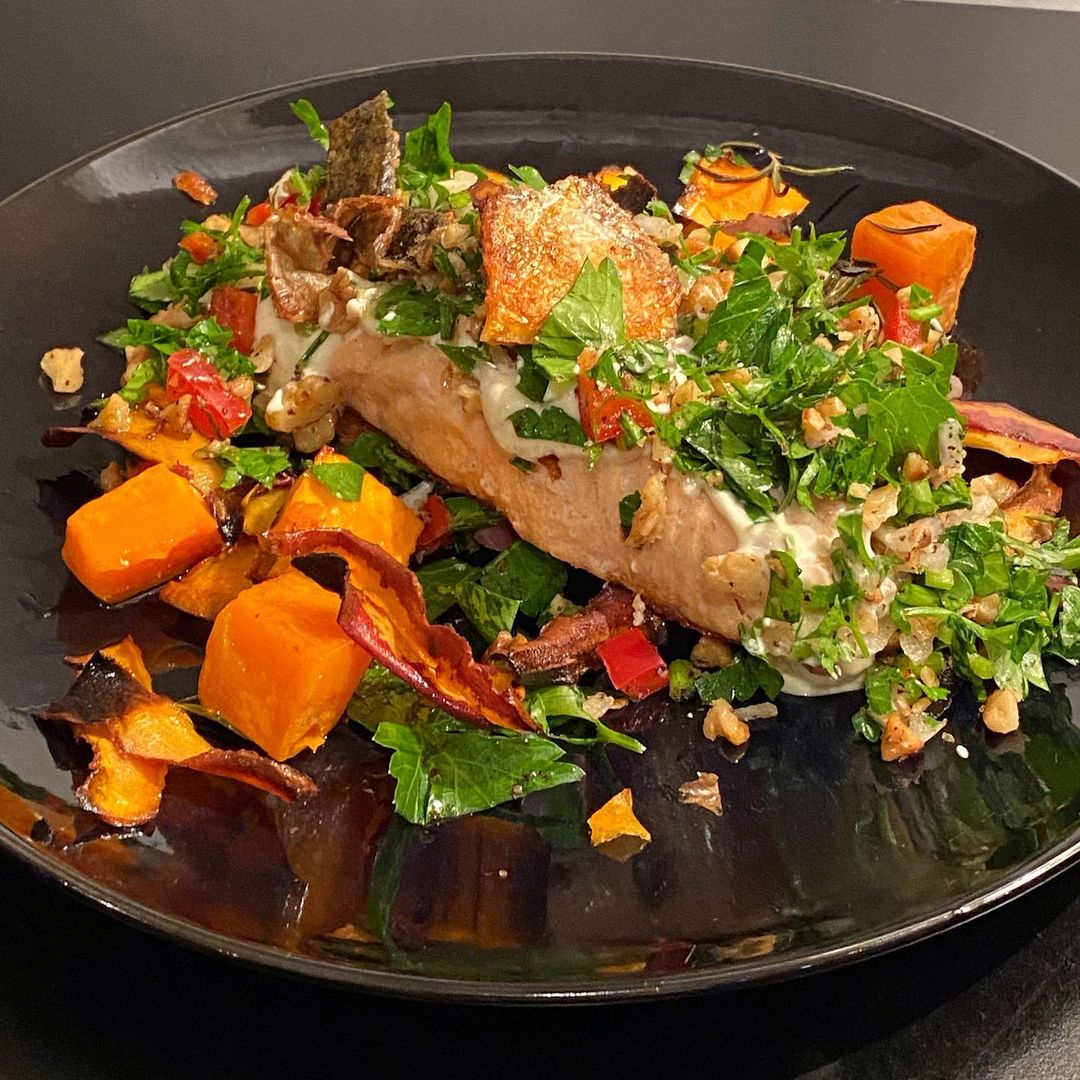 Wondering what to cook for dinner tonight My TAHINI SALMON