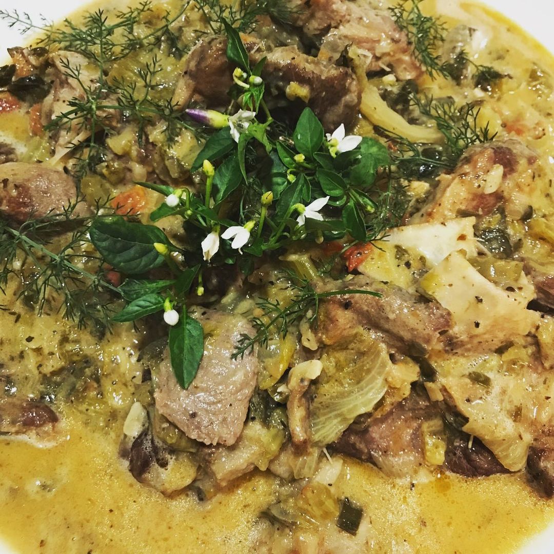 Lamb fricassee is one of my go to winter recipes