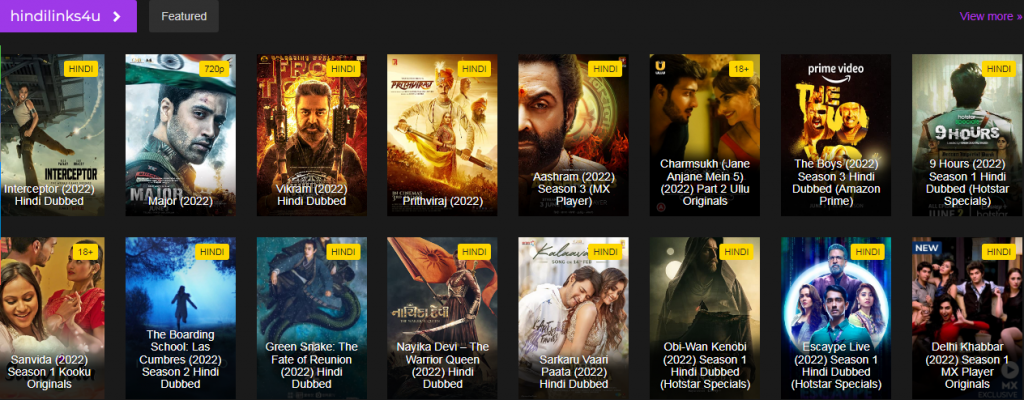 Hindilinks4u movies download